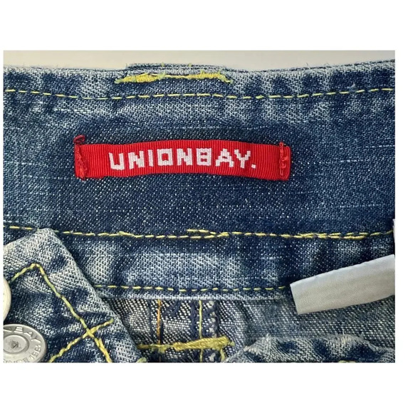 UNIONBAY Blue Denim Midi Skirt - Picture 3 of 10